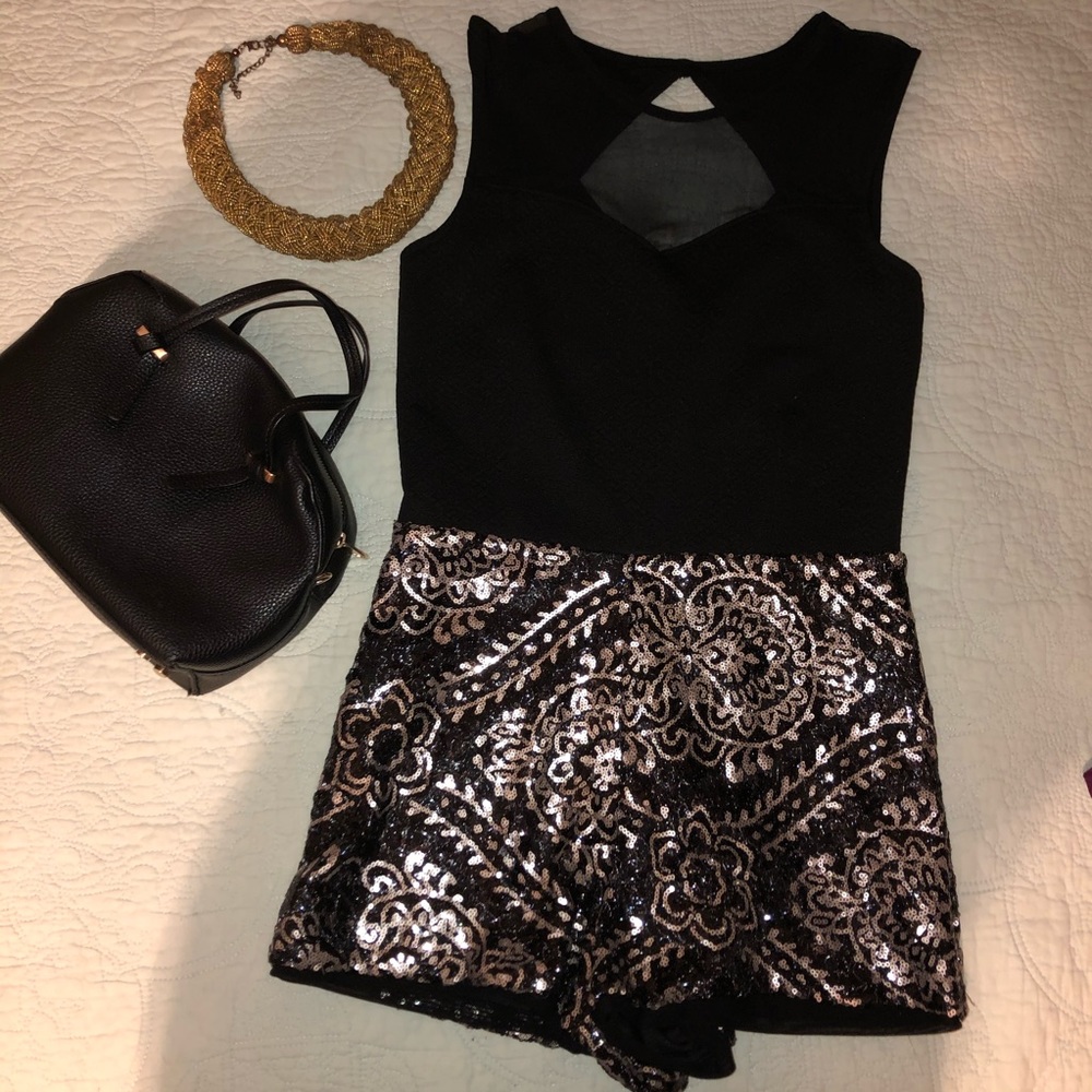 NWOT Sequence Romper